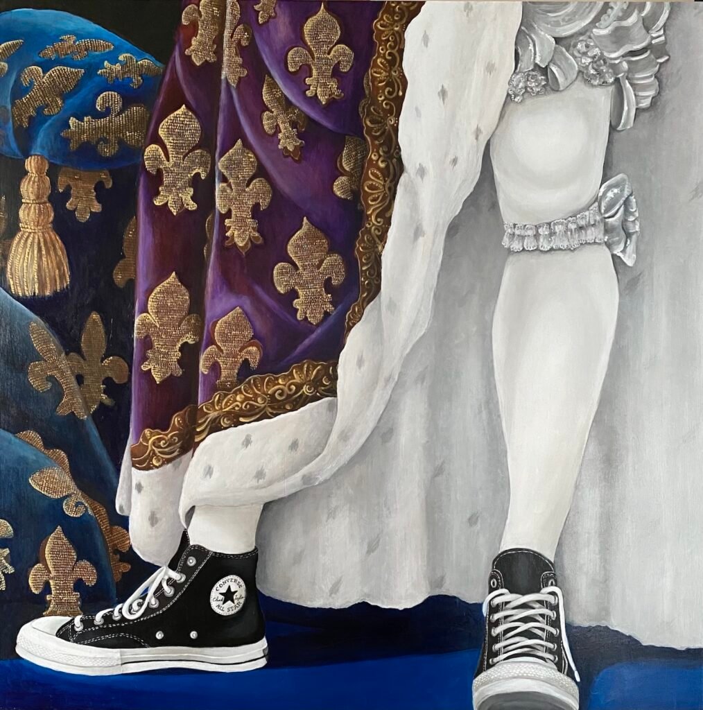 Couronnement du roi, c’est le pied